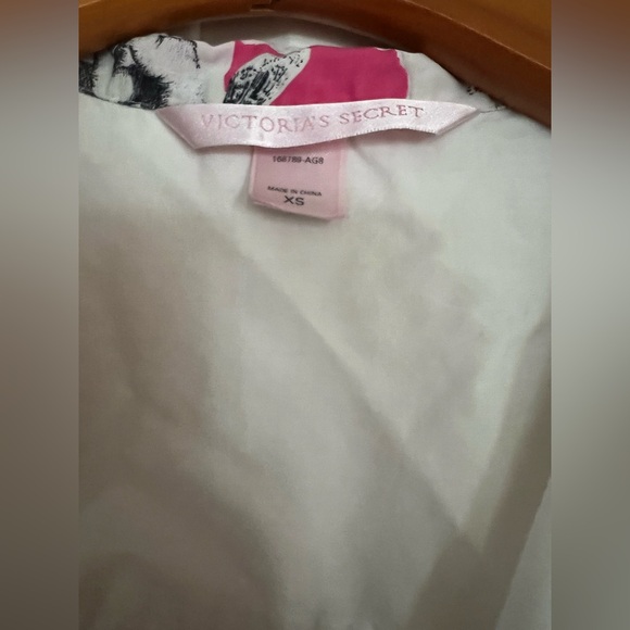 😍🦊pijama Shirt bikini set  Size XS &White lace inserted Top. bundle up for Free - Picture 3 of 15